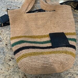 LOEWE AUTHENTIC RAFFIA - CROSSBODY